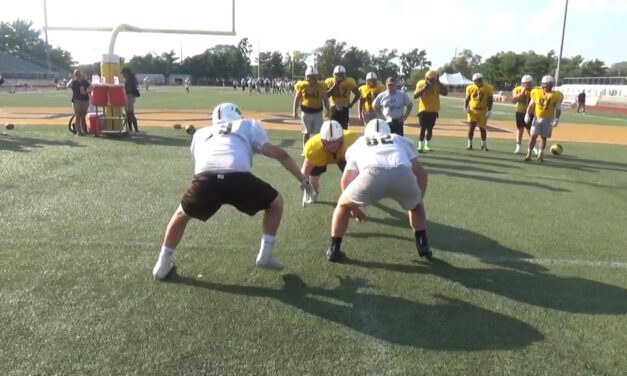 Gap Doubles Drill (Odd Front Emphasis)- Rowan University (NJ)