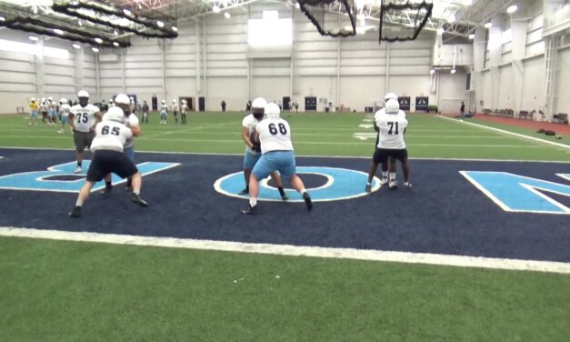 Center Back Block Drill- Northwood University (MI)