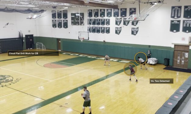 Double Cloud Coverage Drill Work from 3-High Alignments