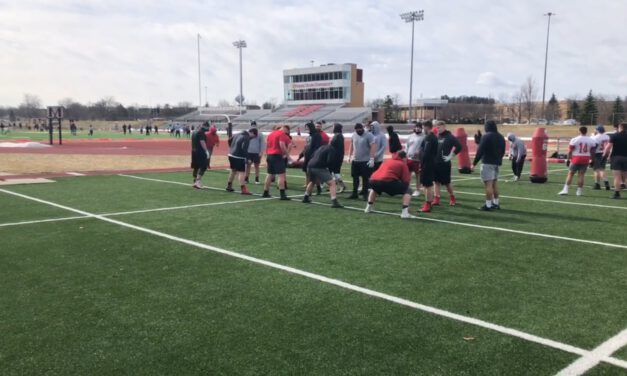 OL Pre-Practice Drills- Ferris State University (MI)
