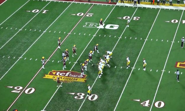 Wide Zone Lead Concept (21 Personnel)- University of Iowa