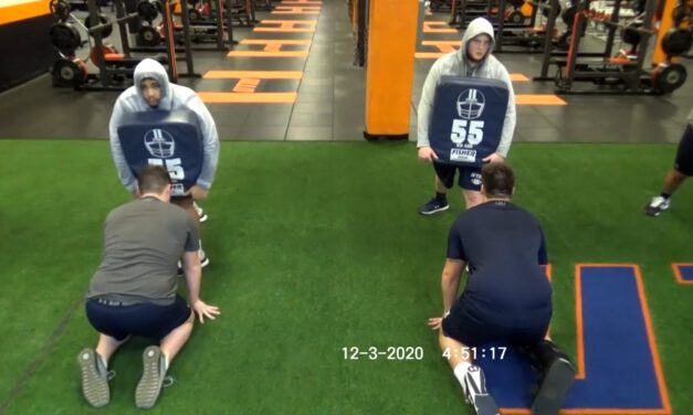 OL Strike Drill (4pt)- UT Martin