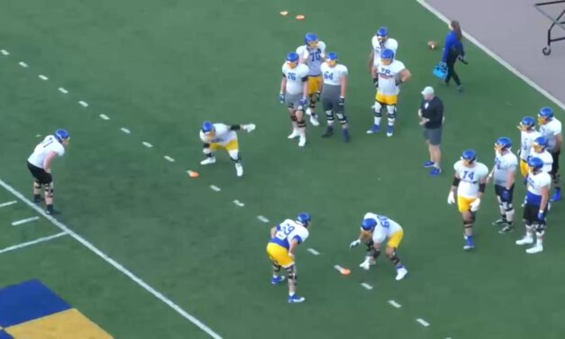 OL Pull Drill (Gap Scheme Emphasis)- South Dakota State University